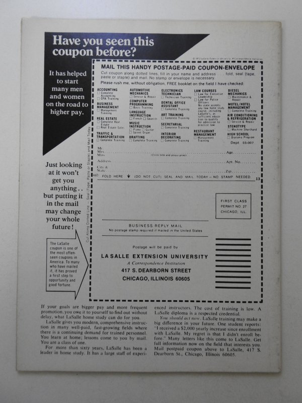 Dracula Lives #7 (1974) The Death-Man Cometh! VF-NM Condition!