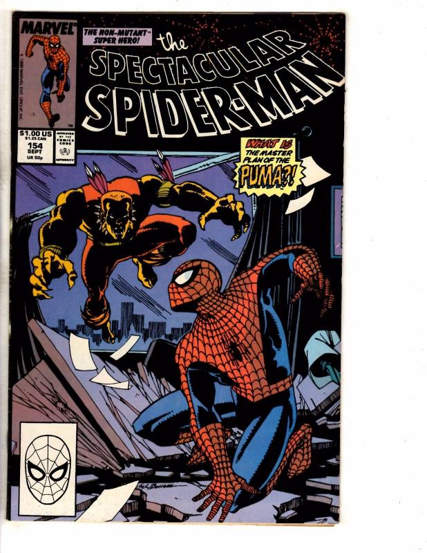 8 Spectacular Spider-Man Marvel Comics # 135 143 152 154 155 163 Annuals 6 7 GJ1