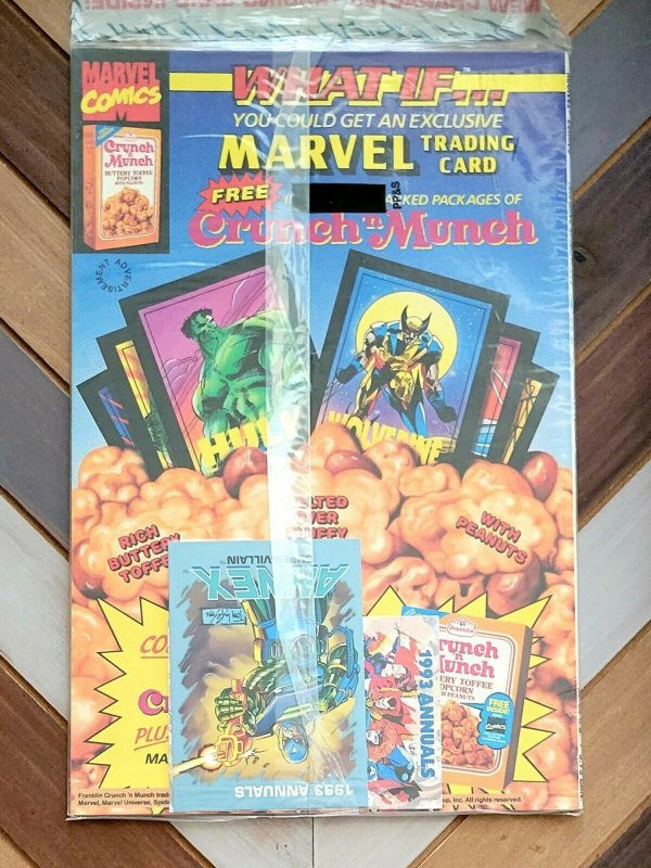 The Amazing Spider-Man Marvel Annual #27 1993 Unopened Polybagged w/2 Cards 