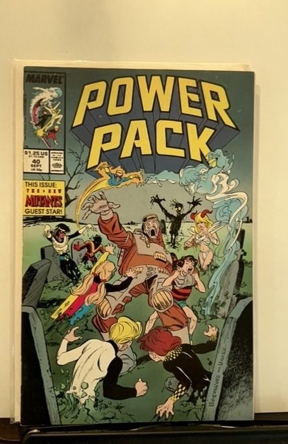 Lot of 4 Power Pack #15,40,41,48 (1989)