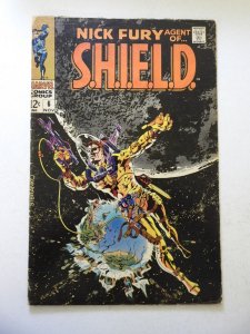 Nick Fury, Agent of SHIELD #6 VG- Condition moisture stains, 1/4 spine split