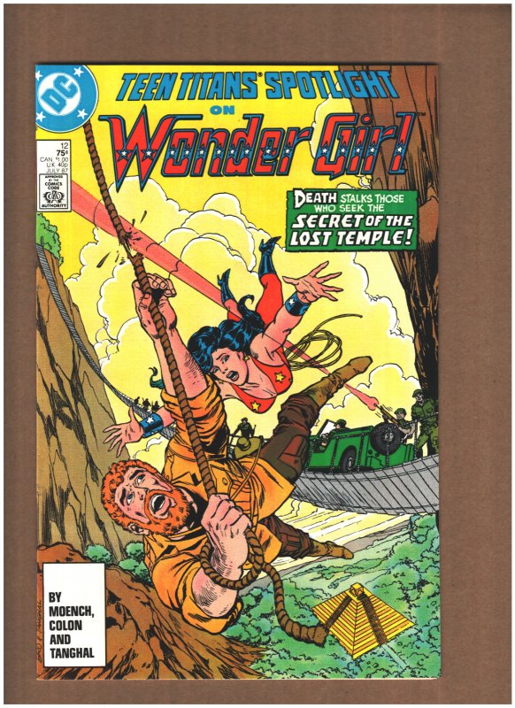 Teen Titans Spotlight #12 DC Comics 1987 WONDER GIRL NM- 9.2