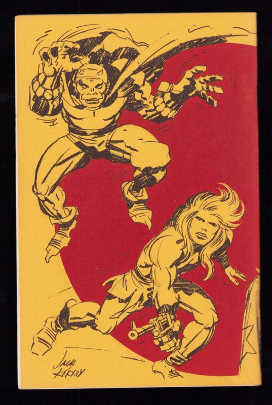 San Diego Comic Con West Coast Program 1972 - Jack Kirby Wraparound cover (8.0)