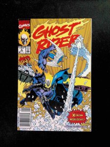 Ghost Rider #9 2nd Series Marvel Comics 1990 VF- Newsstand