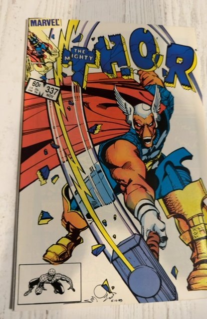 Thor #337 (1983)first app of Beta ray Bill high grade