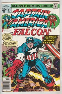 Captain America #214 (Oct-77) VF/NM High-Grade Captain America