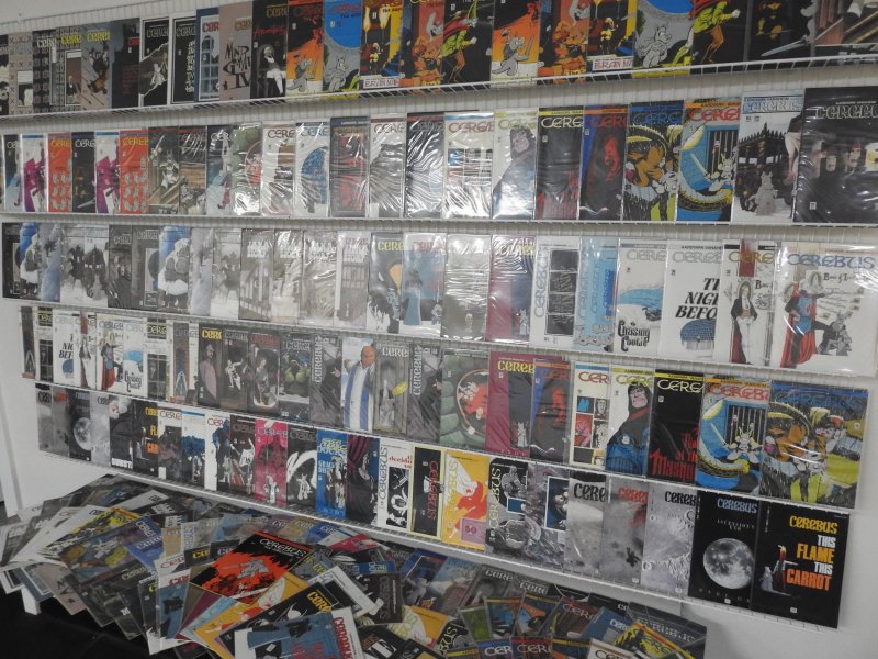 Huge Lot 230+ All Cerebus Comics!!! W/ Counterfeit #1 Avg VF- Condition!
