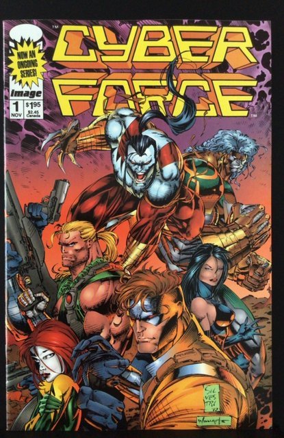 Cyber Force #1 (1993) ungraded