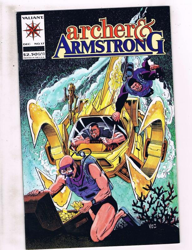 Lot Of 9 Archer & Armstrong Valiant Comic Books # 9 11 13 14 16 17 18 19 20 HJ4