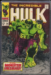 The Incredible Hulk #105 (1968) Hulk