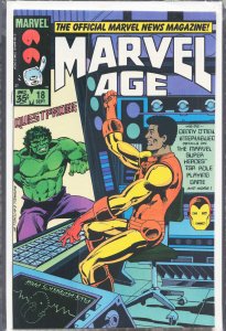 Marvel Age #18 (1984) Iron Man