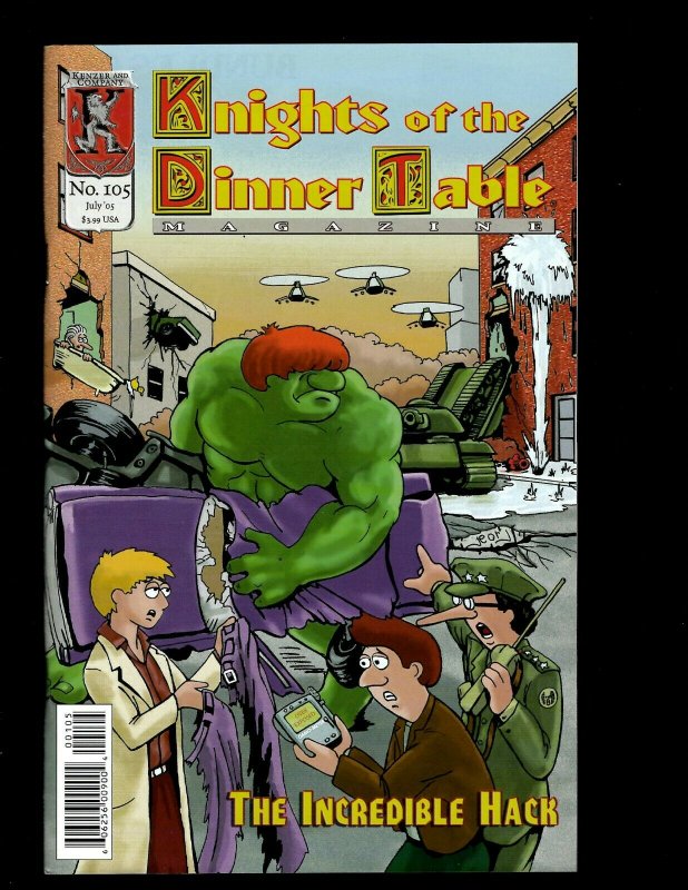 12 Knights Dinner Tab Comics 104 105 106 107 108 109 111 112 113 114 116 117 GB4 