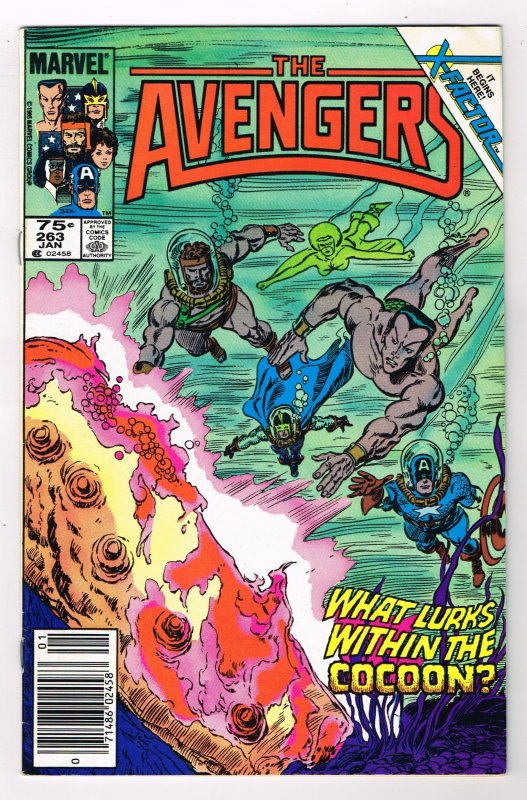 The Avengers #263 (1986)   Marvel Comics NEWSSTAND COPY