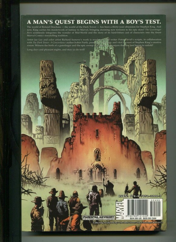 DARK TOWER: THE GUNSLINGER BORN (9.0) HARD COVER, TPB!! 2007