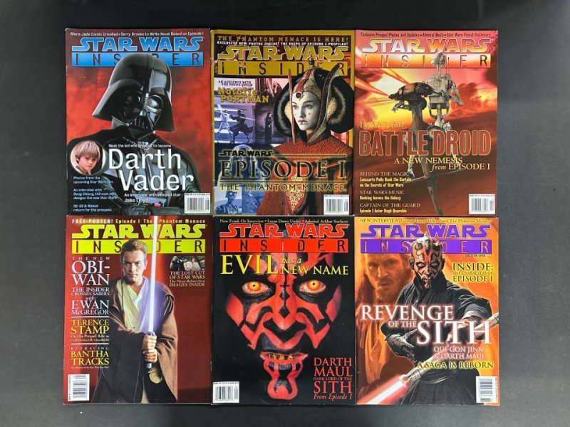 Star Wars Insider (1987) #33-82 Reader Lot of 48