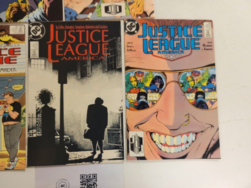 5 Justice League America DC Comic Books #27 28 30 32 34 72 TJ25