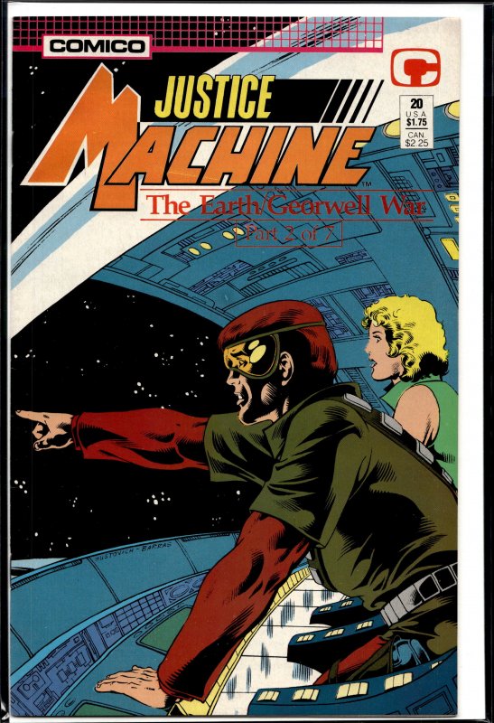 Justice Machine #20 (1988) Justice Machine