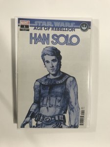 Star Wars: Age of Rebellion - Han Solo McQuarrie Cover (2019) NM3B209 NEAR MI...