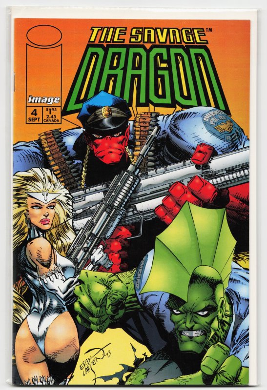 Savage Dragon #4 (1993) Savage Dragon