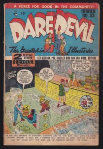 Daredevil Comics #53 3.0 GD/VG Lev Gleason - Mar 1949