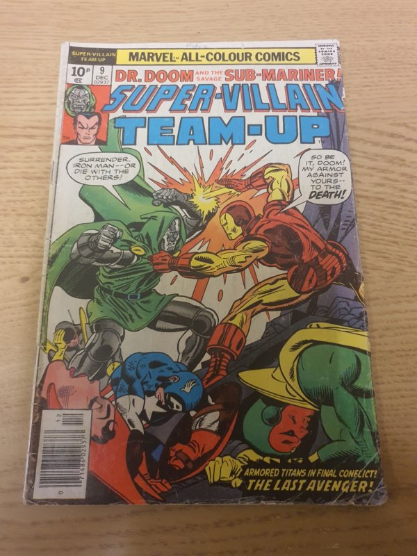 Super-Villain Team-Up #9 (1976) UK Prize Variant