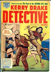 Kerry Drake Detective Cases #18 1950-Harvey-Bob Powell-Kitty Carson-Andriola-VG