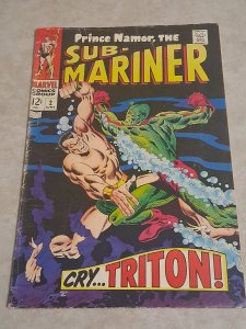 Sub-Mariner #2 (1968) VF-Fine