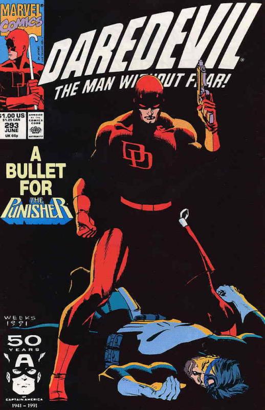 Daredevil #293 FN; Marvel | save on shipping - details inside