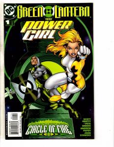Lot Of 5 Green Lantern Circle Of Fire DC Comics # 1 Atom Power Girl + MORE RC15