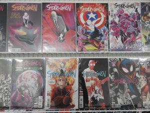 Spider-Gwen 2nd Series Complete Run 1-34! + Annual #1 and 3 Variants! Avg VF/NM!