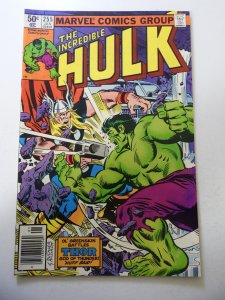 The Incredible Hulk #255 (1981) FN/VF Condition