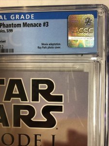 Star Wars: Episode 1 The Phantom Menace (1999) #3 (CGC 9.8) 1st Darth Maul Photo
