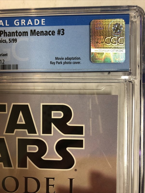 Star Wars: Episode 1 The Phantom Menace (1999) #3 (CGC 9.8) 1st Darth Maul Photo