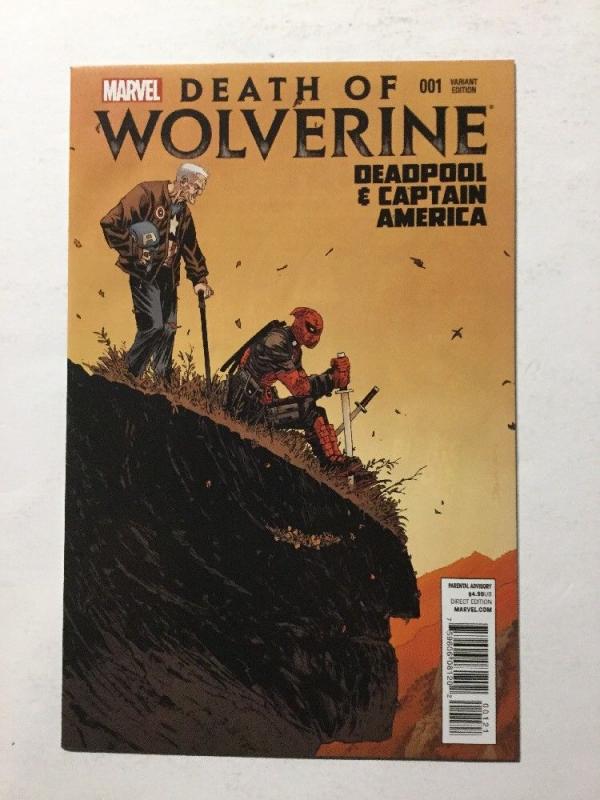 Death Of Wolverine 1 Variant Edition And Capital America Nm Near Mint