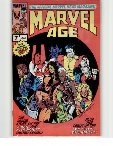 Marvel Age #7 (1983) Dazzler