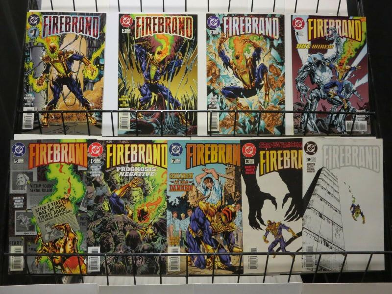 FIREBRAND (1996 DC) 1-9 Augustyn Velluto