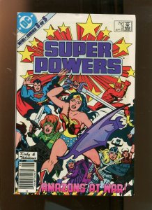 SUPER POWERS #3 (9.2) AMAZONS AT WAR 1984