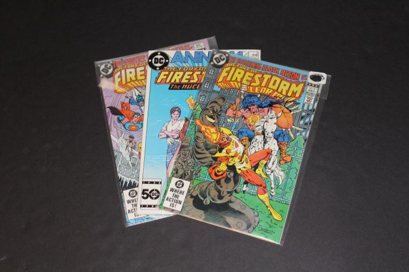 DC LOT FIRESTORM Comics #2,#3,#4 VG/F(poss mixed lot from diff series) (SIC227)