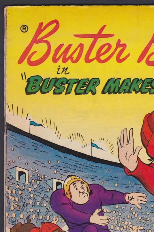 Buster Brown – Buster makes the Team #nn 6.0 FN Brown Shoes Comic 1959