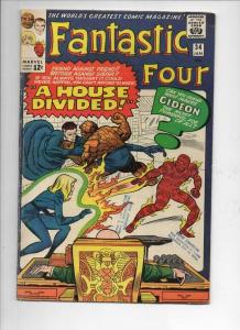 FANTASTIC FOUR #34, FR+, Stan Lee, Thing, Jack Kirby, 1961, more FF in store