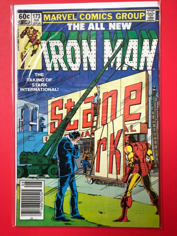 THE ALL NEW IRON MAN V1 #173 1983 MARVEL / NEWSSTAND / MID-GRADE QUALITY+