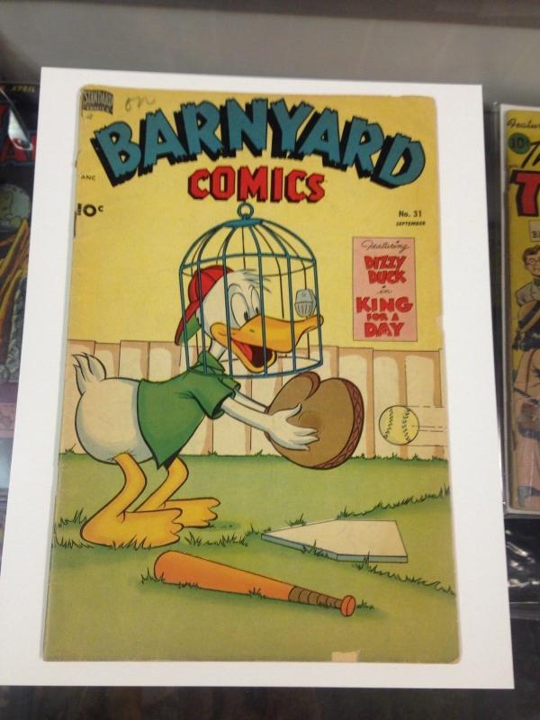 Barnyard Comics 31 VG-/VG  Final Issue Standard Comics Sept.1950