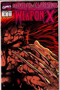 Marvel Comics Presents   vol. 1   # 84 VG Weapon X