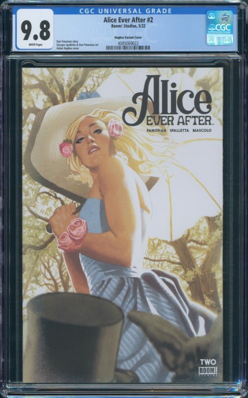 Alice Ever After #2 CGC 9.8 Adam Hughes FOC Reveal Variant BOOM! Studios 2022