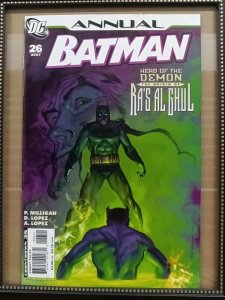 BATMAN ANNUAL #26 2007 DC COMICS HEAD OF THE DEMON  P02