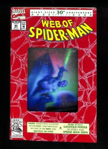 Web of Spider-Man #90 Hologram Cover!