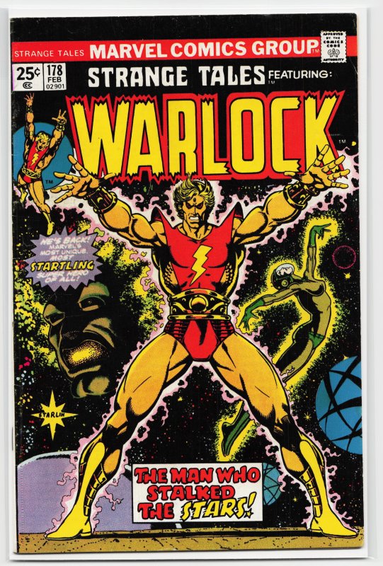 Strange Tales #178 (1975) Warlock [Key Issue]