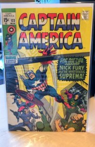 Captain America #123 (1970) 6.0 FN