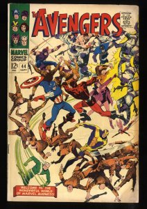 Avengers #44 VG 4.0