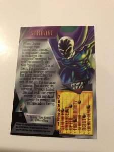 STRANGE #61 card : Marvel Metal 1995 Fleer Chromium; NM/M Dr. New Warriors, base